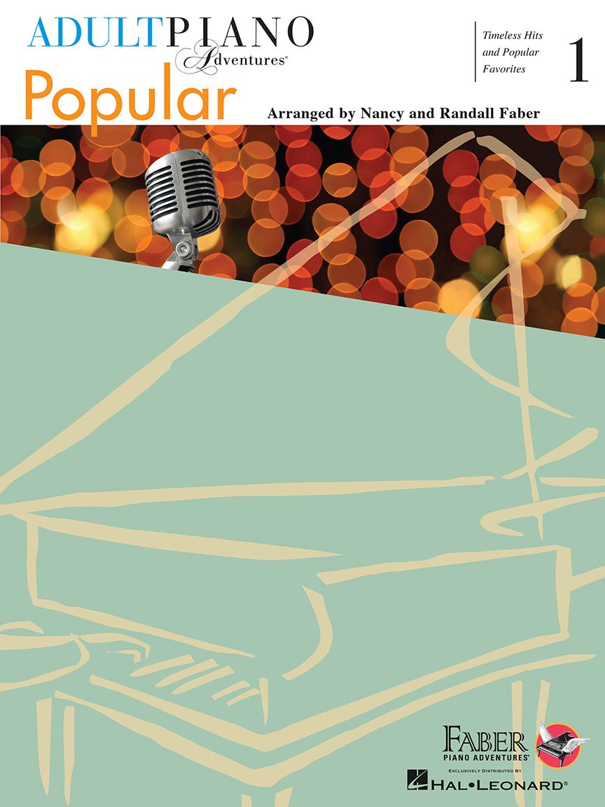 Faber Adult Piano Adventures Books 1 Set (4 Books): All-In-One Piano Course Book 1, Popular 1, Christmas 1, Classics 1