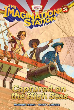 Imagination Station Series - Adventures in Odyssey - Set of 15 - Volumes #1-15 Including Surprise at Yorktown, Captured on the High Seas, the Redcoats Are Coming, Danger on a Silent Night,and more