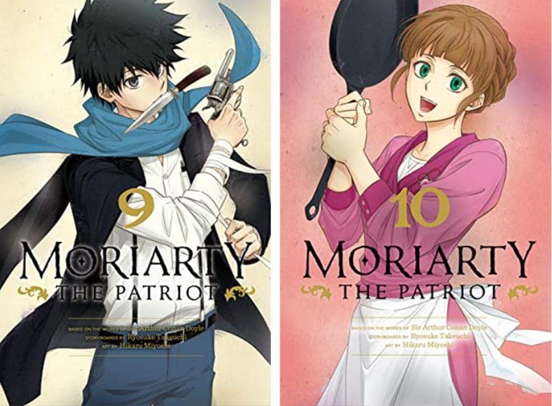Moriarty the Patriot 10-book Manga Set Vol. 1-10