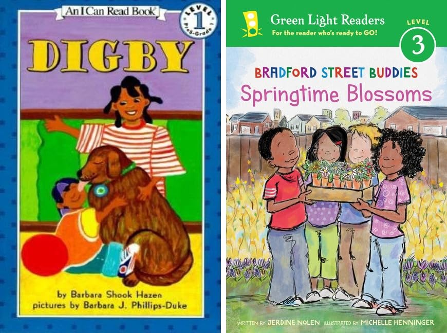 I Can Read Series Level 1 & 3: 10-Book Collection Set, The 18 Penny Goose, Magic Secrets (Rev), The Outside Dog, Dolphin, Digby, Libby Loves Science: States of Matter & More
