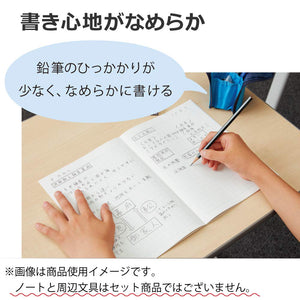 KOKUYO Campus Notebook, Easy Erasing, Semi-B5, 5mm(0.2in) Grid Ruled, 0.4 inch (10 mm) Solid Line, 30 Sheets, Pack of 5, Blue Colors, Japan Import (NO-30S10-5X5B)