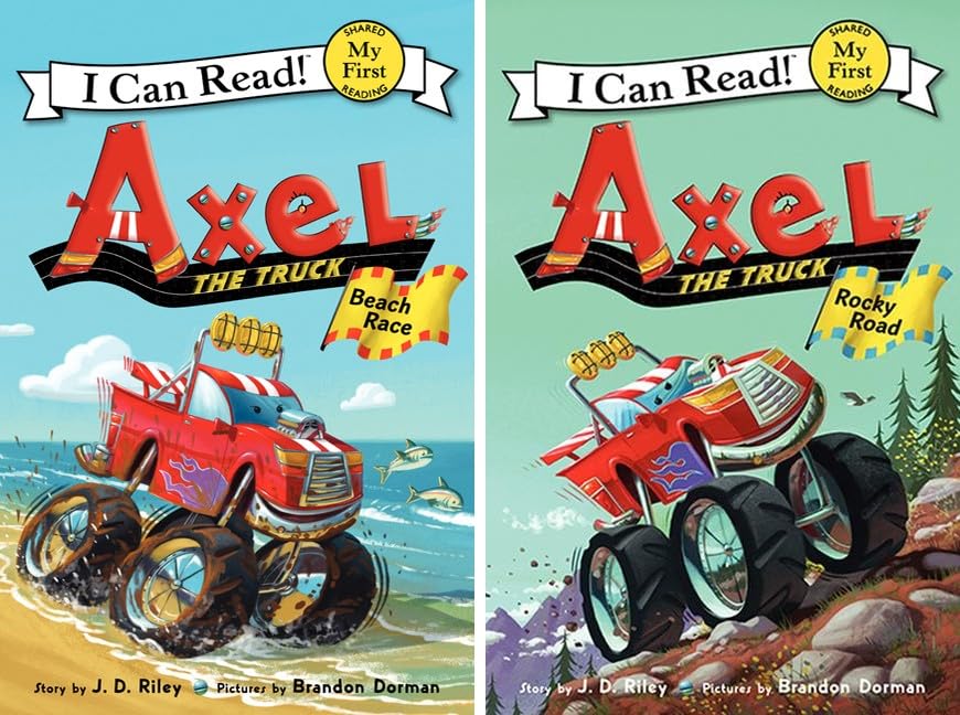 My First I Can Read 10 Books Set: The Best Seat in Kindergarten, Loose Tooth, Morris the Moose, Chicken Said Cluck, Oh Cats, I See You Saw, Beach Race, Rocky Road, How Many Fish, Scat Cat