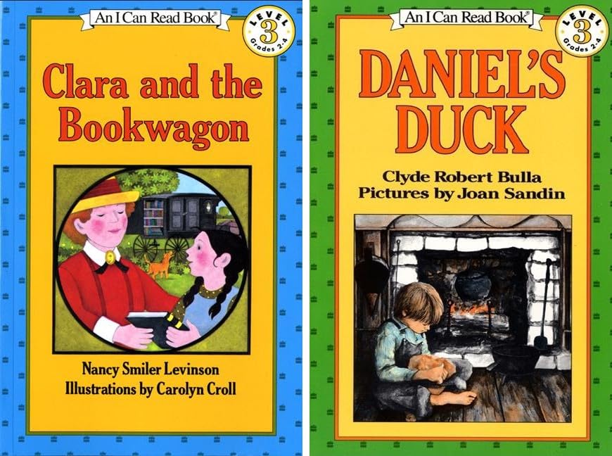 I Can Read Series Level 3 & 4: 10-Book Collection Set, The Josefina Story Quilt, Wagon Wheels, Dust for Dinner, Dinosaur Hunter, The Big Balloon Race, Clara and the Bookwagon & More