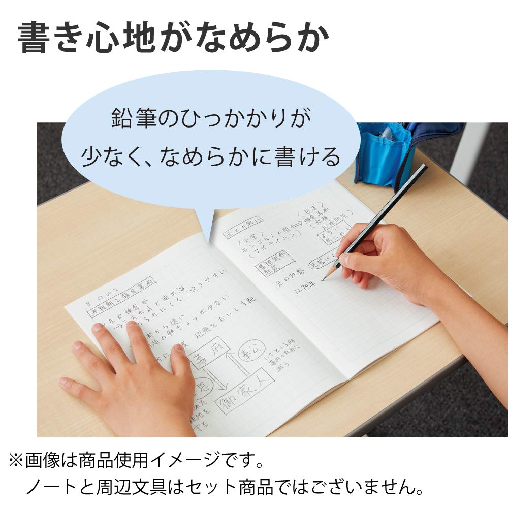 KOKUYO Campus Notebook, Easy Erasing, Semi-B5, 5mm(0.2in) Grid Ruled, 0.4 inch (10 mm) Solid Line, 30 Sheets, Pack of 5, 5 Colors, Japan Import (NO-30S10-5X5)