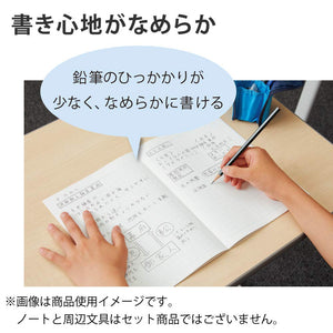 KOKUYO Campus Notebook, Easy Erasing, Semi-B5, 5mm(0.2in) Grid Ruled, 0.4 inch (10 mm) Solid Line, 30 Sheets, Pack of 5, 5 Colors, Japan Import (NO-30S10-5X5)