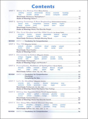 Vocabulary Workshop Enriched Orange Level Student Edition, Grade 4 | Vocabulary Workbook | Elementary English Language Arts