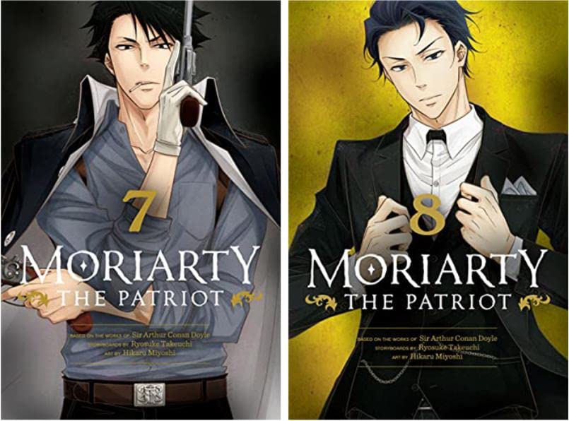 Moriarty the Patriot 10-book Manga Set Vol. 1-10