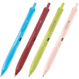 KOKUYO Me Gel Pens Set, 4 Pack Black Ink 0.5mm Retractable Ball Point Writing Gel Pens, Blue Red Green Pink, Japan Import. (AMZUS-KMEBPEG5D102x4)