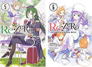 Re:ZERO -Starting Life in Another World- Vol. 1-10 Light Novel Set by Tappei Nagatsuki