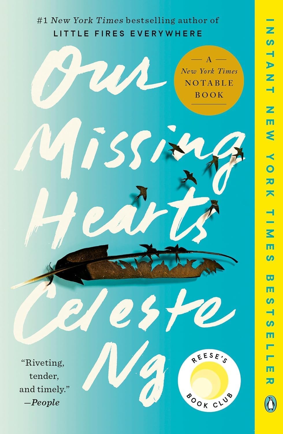 Everything I Never Told You, Little Fires Everywhere, Our Missing Hearts. Celeste Ng Bestselling Set of 3 Books.
