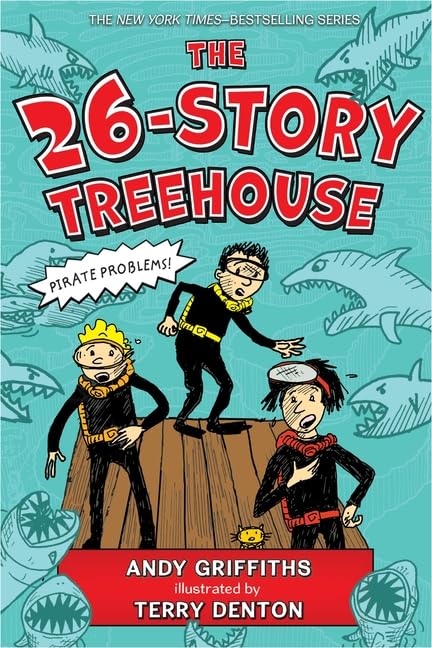 The Treehouse Books Series 12 Books Collection Set by Andy Griffiths & Terry Denton – 13-Story to 156-Story Treehouse