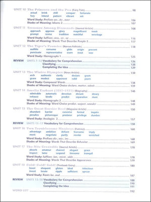 Vocabulary Workshop Enriched Green Level Student Edition, Grade 3 | Vocabulary Workbook | Elementary English Language Arts