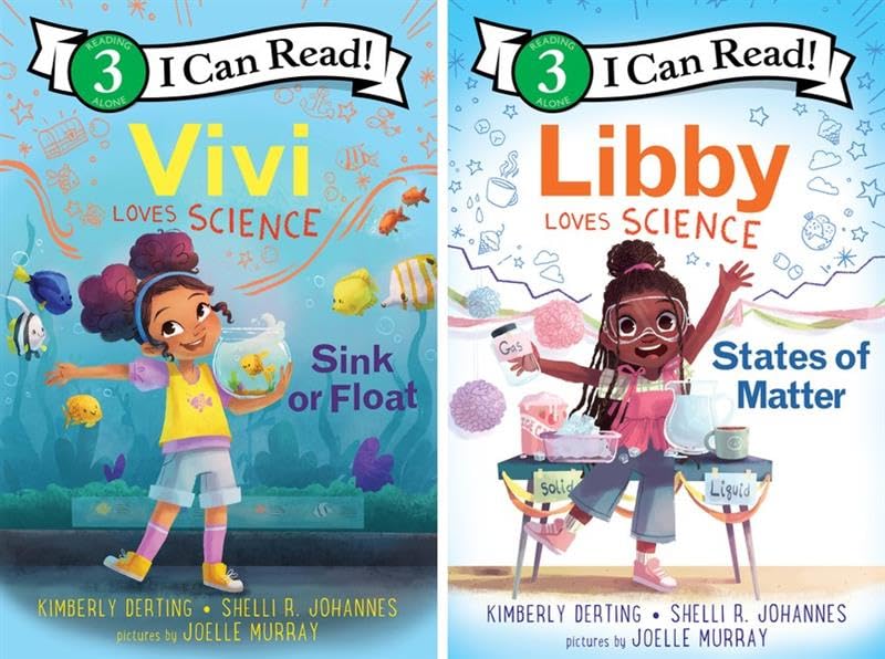 I Can Read Series Level 1 & 3: 10-Book Collection Set, The 18 Penny Goose, Magic Secrets (Rev), The Outside Dog, Dolphin, Digby, Libby Loves Science: States of Matter & More