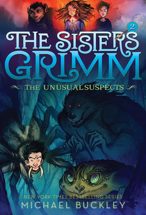 9 Books: Sisters Grimm Set - Fairy Tale Detectives, Unusual Suspect, Problem Child, Once Upon A, Magic & Other Misdemeanors, Tales of the Hood, Everafter War, Inside Story, Council of Mirrors