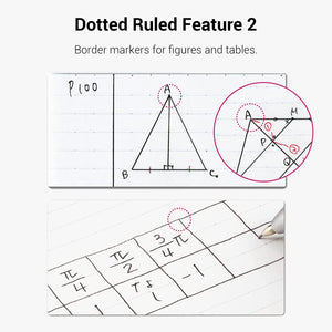 KOKUYO Composition Notebooks, 5 Pack Campus Semi-B5 Comp Book with Dot A 7mm Ruled, 30 Sheets, School Lined Notebook Spy x Family Limited Edition, Journal Notebook for Women Work Study Note Taking