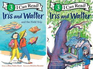 I Can Read Comics Series Level 3: 10-Book Collection Set, Cool Buds: To the Rescue!, Treasure Map!, Iris and Walter, Field Trip, The Fix-Its, Long Way Westward, Weather Poems & More