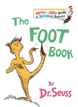 Beginner Books by Dr Seuss：The Cat in the Hat,Green Eggs and Ham,The Foot Book,Fox in Socks,One Fish Two Fish Red Fish Blue Fish,The Cat in the Hat Comes Back!