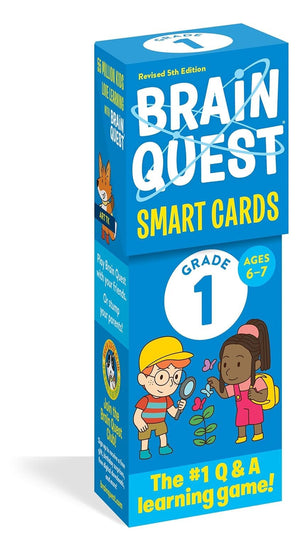Brain Quest 1-Book & Cards Set. Brain Quest Workbook 1st Grade Revised Edition & Brain Quest 1st Grade Smart Cards Revised 5th Edition by Workman Publishing