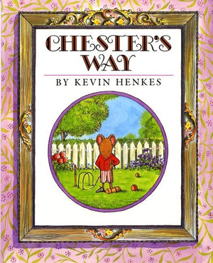 Kevin Henkes Set of 4 Picture Books (Chrysanthemum ~ Wembley Worried ~ Chester's Way ~ Sheila Rae, The Brave)