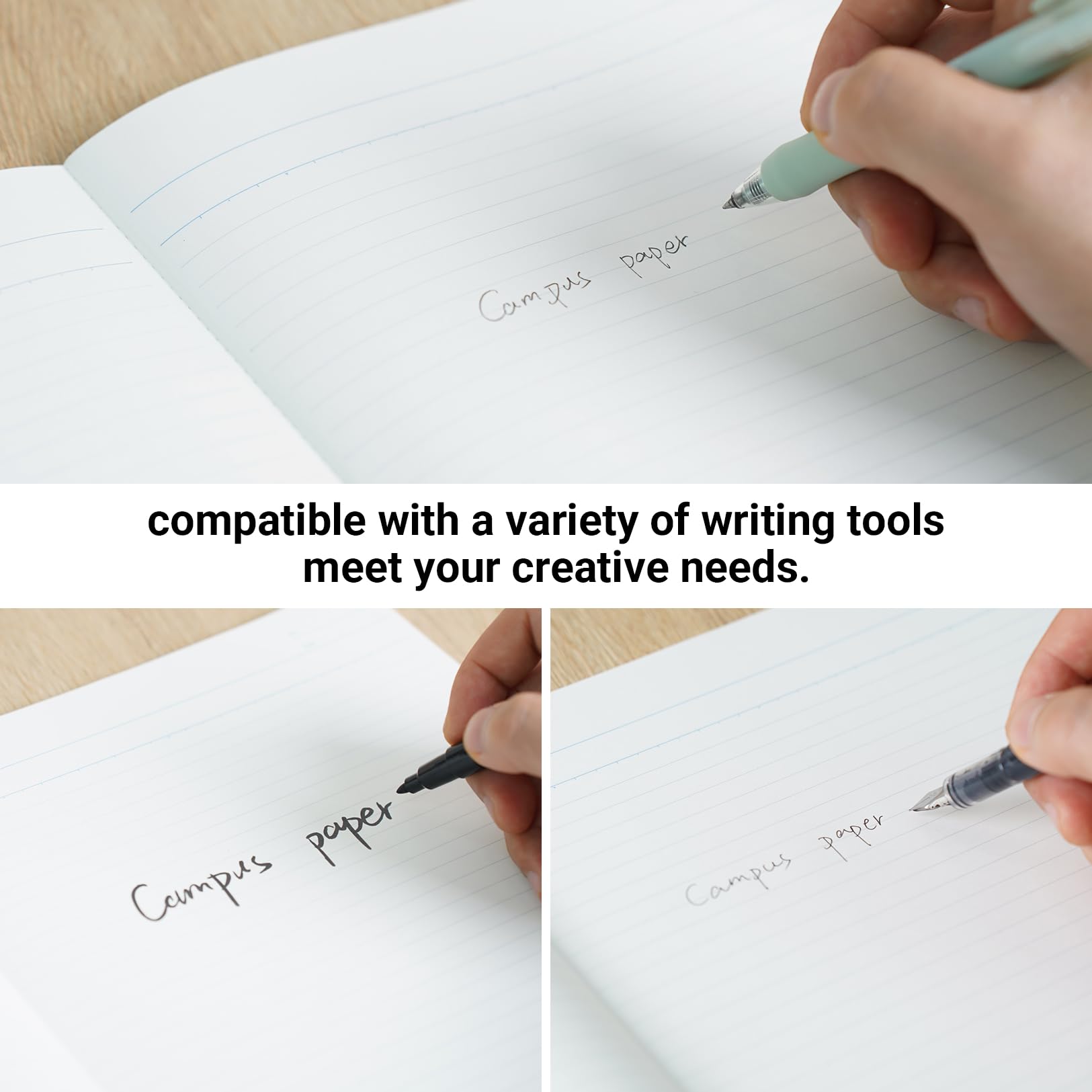 KOKUYO Campus Composition Notebook, 1 Pack B5 Lined Notebooks with 100 Sheets 6mm Ruled Paper, 7 x 10 inch Notebook for School and Work, School Supplies Comp Book for Journal Diary, Japan Import