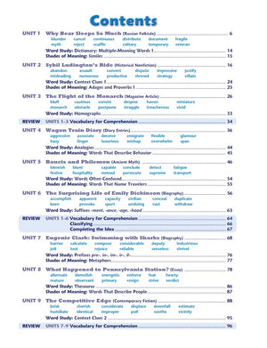 Vocabulary Workshop ©2011 Level Blue (Grade 5) Student Edition