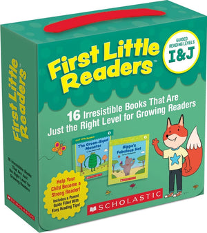 Scholastic First Little Readers 8 Parent Packs Complete Set - Guided Reading Level A, B, C, D, E&F, G&H, I&J, K&L
