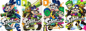 Splatoon Manga Set Vol.1-16 by Sankichi Hinodeya