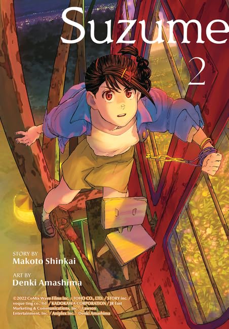 Suzume Manga Series Complete 3 Books Set by Makoto Shinkai – Volumes 1, 2 & 3