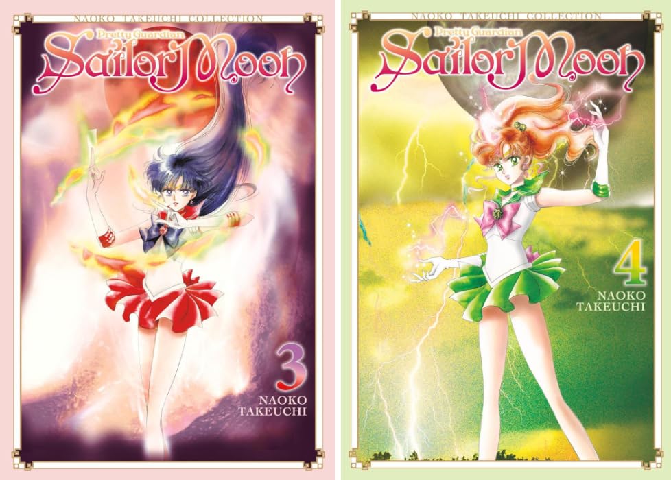 Sailor Moon Manga Series Vol. 1–10 Collection Set (10 Books) by Naoko Takeuchi