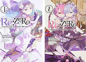 Re:ZERO -Starting Life in Another World- Vol. 1-10 Light Novel Set by Tappei Nagatsuki