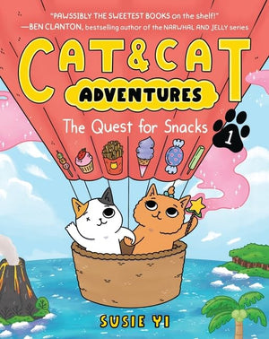 Cat & Cat Adventures Graphic Novel Series 6 Books Set by Susie Yi: Books 1–6