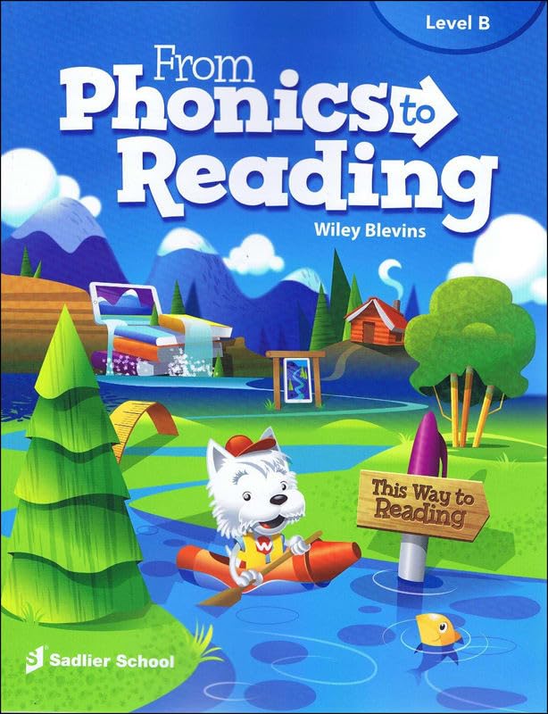 From Phonics to Reading Level B Student Edition, Grade 2 | Phonics & Reading Workbook | English Language Arts Learning Book