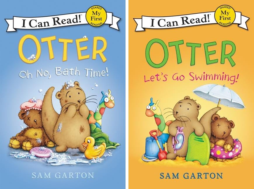 Ty’s Travels & Otter My First I Can Read 10 Books Set: Showtime!, All Aboard!, Beach Day!, Winter Wonderland, What Pet Is Best?, I Love Books!, Best Cake Ever, Hello Sea Friends, Bath Time, Swimming
