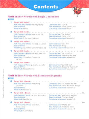 From Phonics to Reading Level A Student Edition, Grade 1 | Phonics & Reading Workbook | English Language Arts Learning Book