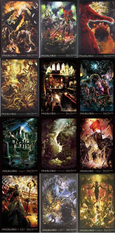 Overlord Light Novel Set 1-12