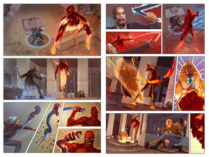 Kane Chronicles Graphic Novels 3 Books Collection Set By Rick Riordan (The Throne of Fire, The Serpent's Shadow, The Red Pyramid)