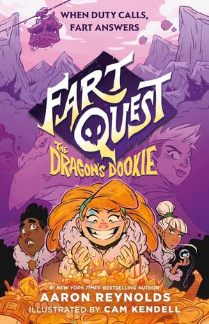 Fart Quest Series 4 Books Collection Set by Aaron Reynolds – Fart Quest, The Barf of the Bedazzler, The Dragon’s Dookie & The Troll’s Toe Cheese