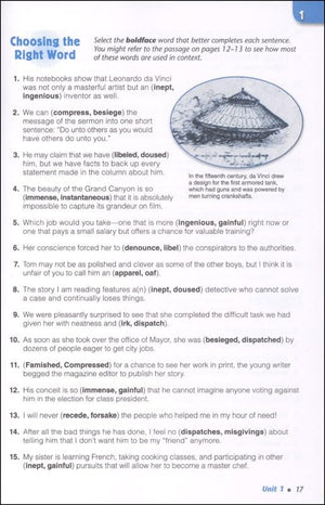 Vocabulary Workshop Enriched Student Edition Level A, Grade 6 | Vocabulary Workbook | English Language Arts Study Aid