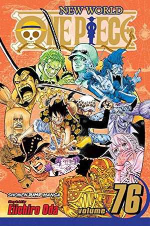 One Piece Series: Oda Eiichiro Vol 76-80 Collection 5 book set