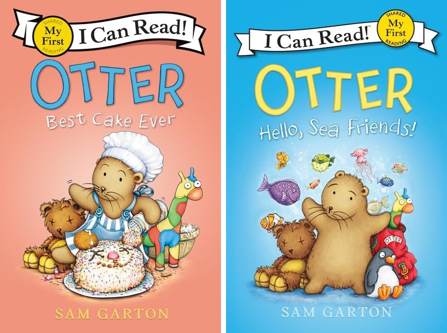 Ty’s Travels & Otter My First I Can Read 10 Books Set: Showtime!, All Aboard!, Beach Day!, Winter Wonderland, What Pet Is Best?, I Love Books!, Best Cake Ever, Hello Sea Friends, Bath Time, Swimming