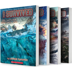 I Survived Series 4 Books Collection (Book 21 - Book 24)