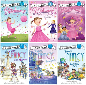 Pinkalicious & Fancy Nancy 6 Book Set of 'I Can Read' Level 1 books by Victoria Kann (2011-05-03)