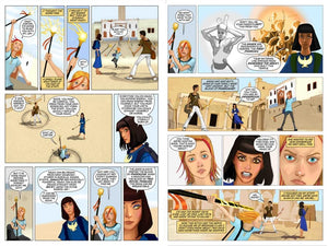 Kane Chronicles Graphic Novels 3 Books Collection Set By Rick Riordan (The Throne of Fire, The Serpent's Shadow, The Red Pyramid)