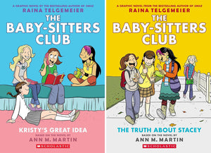 The Baby-Sitters Club Series. 17 Books Collection Set by Raina Telgemeier