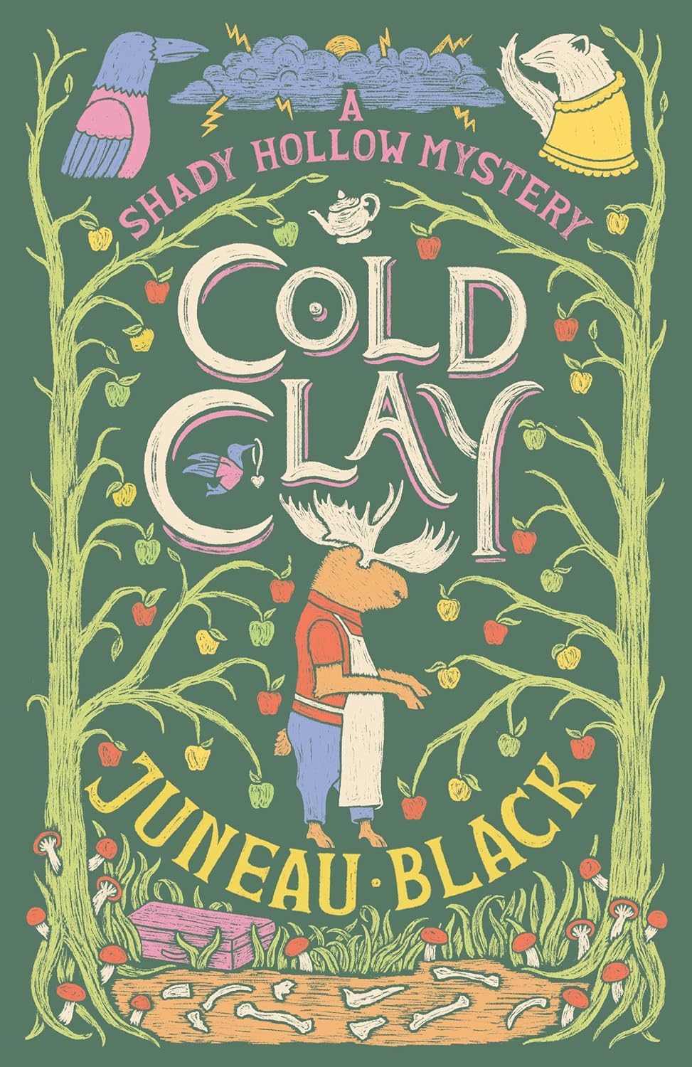 A Shady Hollow Mystery, 6 Books Collection Set, Shady Hollow, Cold Clay, Mirror Lake, Twilight Falls, Summers End, Mockingbird Court, by Juneau Black