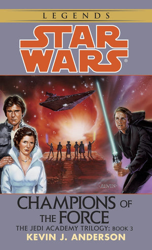 Star Wars Jedi Academy Trilogy - Jedi Search / Champions of the Force / Dark Apprentice - All 3 Books (Star Wars Jedi Academy, Volumes 1, 2 & 3)