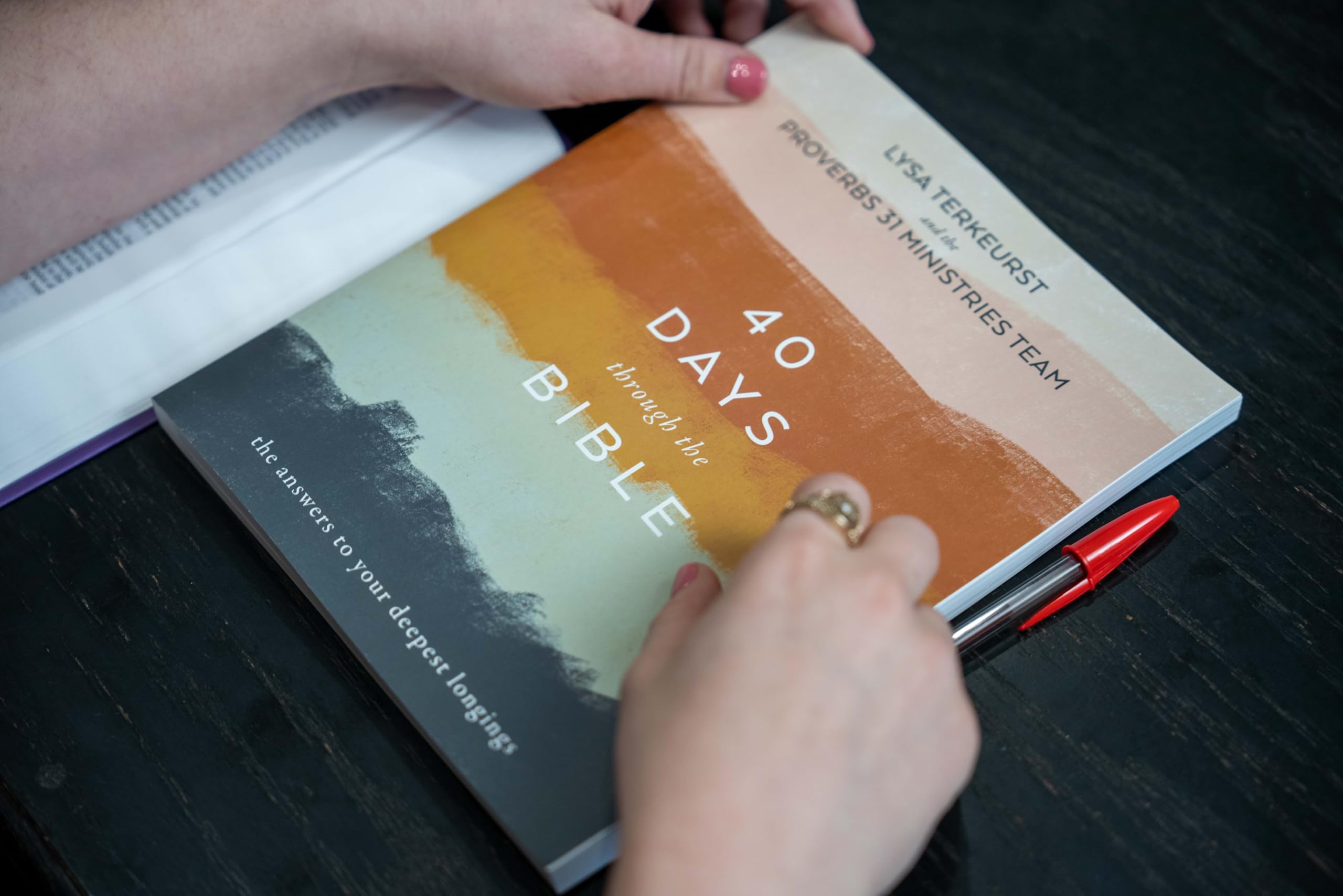 40 Days Through the Bible: The Answers to Your Deepest Longings