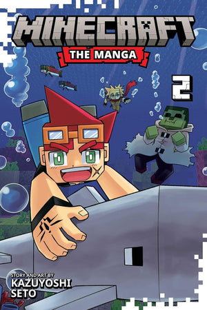 Minecraft: The Manga Series Vol. 1-Vol. 5, 5 Books Collection Set by Kazuyoshi Seto