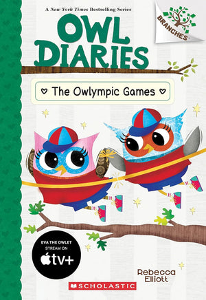 Owl Diaries Series, Collection Set of 6 Books, Vol.16-21. Get Well, Eva; Eva in the Band; The Nature Club; Eva for President; The Owlympic Games, Eva and the New Teacher, by Rebecca Elliott