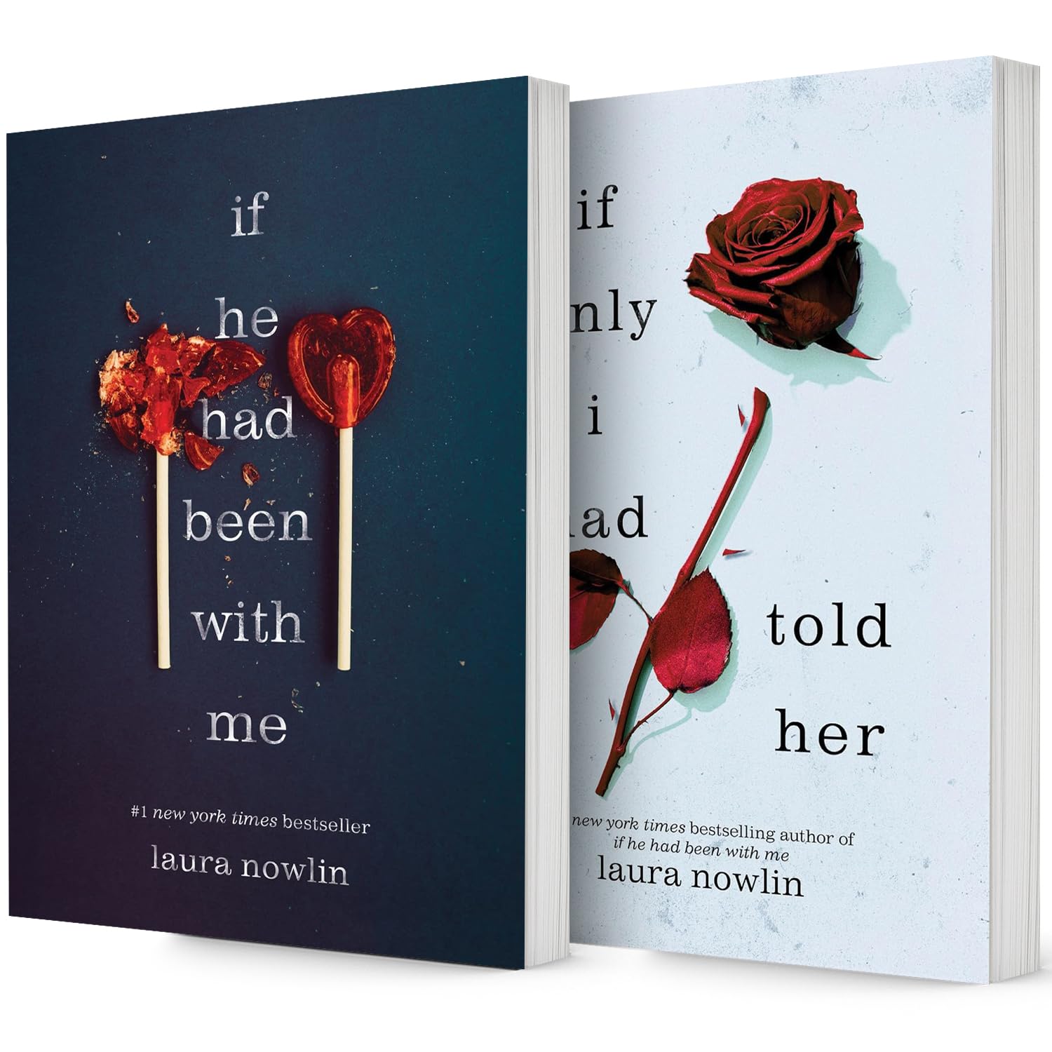 The Best-Selling Series, 2 Books Collection Set. If Only I Had Told Her, If He Had Been with Me by Laura Nowlin